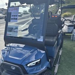 2025 GEN 2 Bintelli Nexus 6-Passenger Lifted 72-Volt Lithium Street Legal LSV Golf Cart
