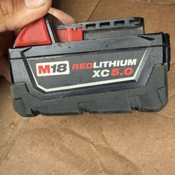Milwaukee M18 XC 5.0 Battery 