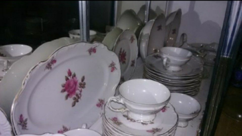 78 piece China set forest barbaria Germany Corsage