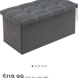 Storage Ottoman Bench