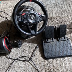 Thrustmaster T128 Racing Wheel for Xbox and PC + Thrust master Shifter for  Sale in Escondido, CA - OfferUp