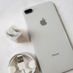 iPhone 8 Plus, Unlocked, works any company sim card any country internationally 