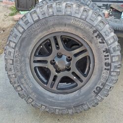 (USED) Mickey thompson tires an rim