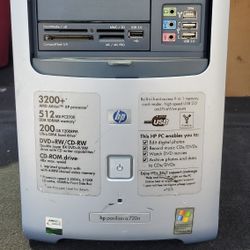 HP Pavilion Deskto PC & Monitor