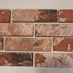 Thin veneer brick.