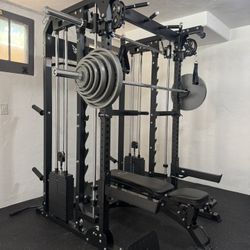 Brand New Smith Machine - Bench & Weights included - Free Delivery
