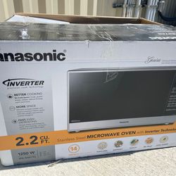 2.2cu ft Panasonic microwave inverter 