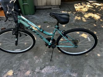 Mountain bike with different speeds