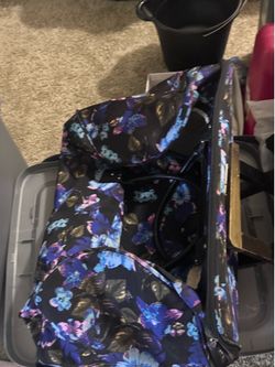 Carry on size suitcase