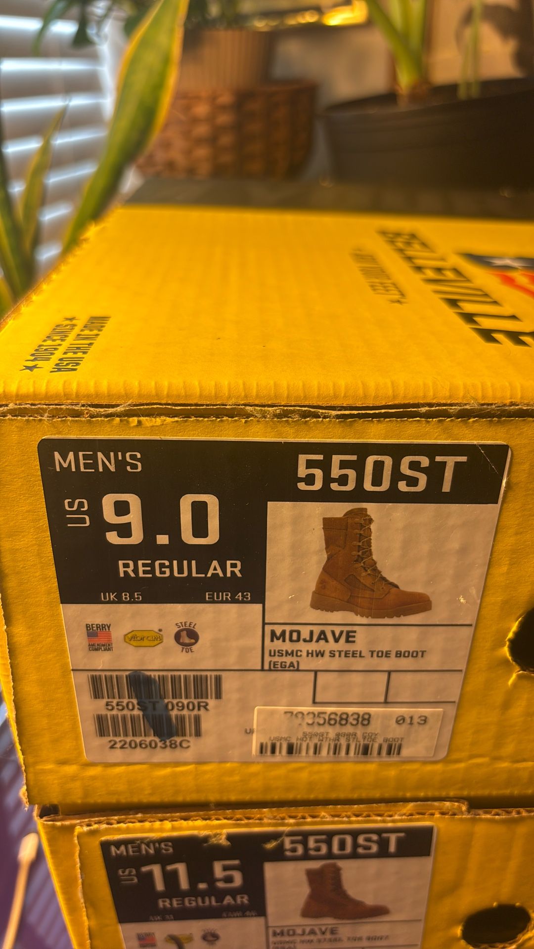 Hot Weather Steel Toe Boots