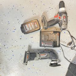 PorterCable 18v Cordless Drill & reciprocating tool