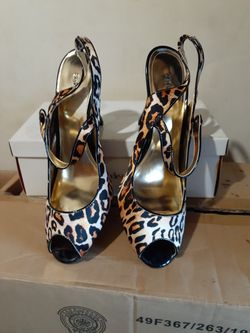 Style & Co. Leopard Slingbacks