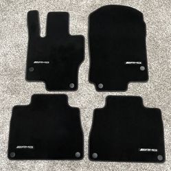 MERCEDES-BENZ AMG ‘GLE 43 53 63’ Black Carpet OEM Floor Mat Set - (2020-2021)
