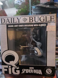 Q-Fig Marvel Spider-Man Loot Crate Exclusive Figure