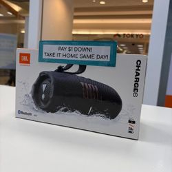 JBL Charge 6 Bluetooth Speaker New - Pay $1 DOWN AVAILABLE - NO CREDIT NEEDED