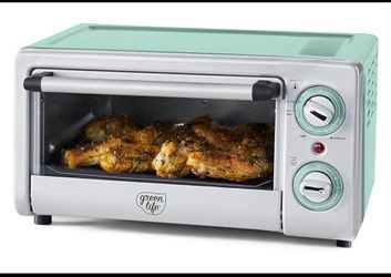 New Other GreenLife Countertop Toaster Oven Air Fryer Stainless Steel - (READ)