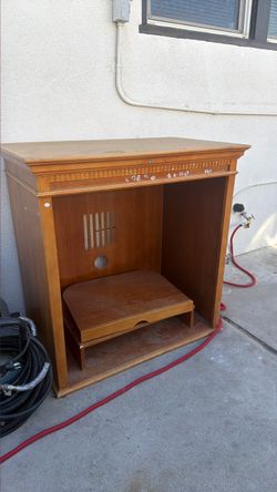 Vintage Wood TV or Entertainment Cabinet