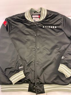 Mitchell & Ness Throwback Raiders Bomber Jacket