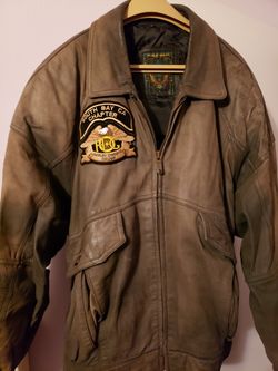 Leather jacket Harley Davidson club size XL