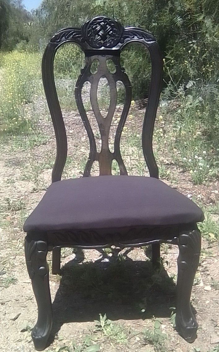 Carved Dining Chairs