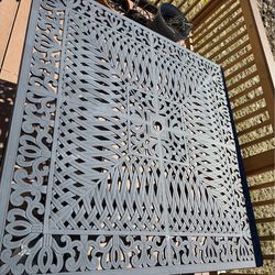 Solid Rod Iron patio set