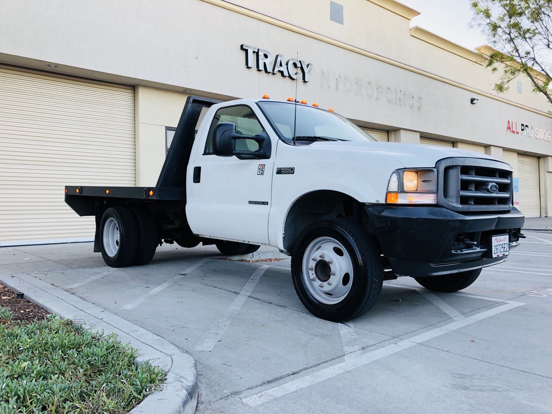 2002 Ford F550 Flatbed Diesel 7.3