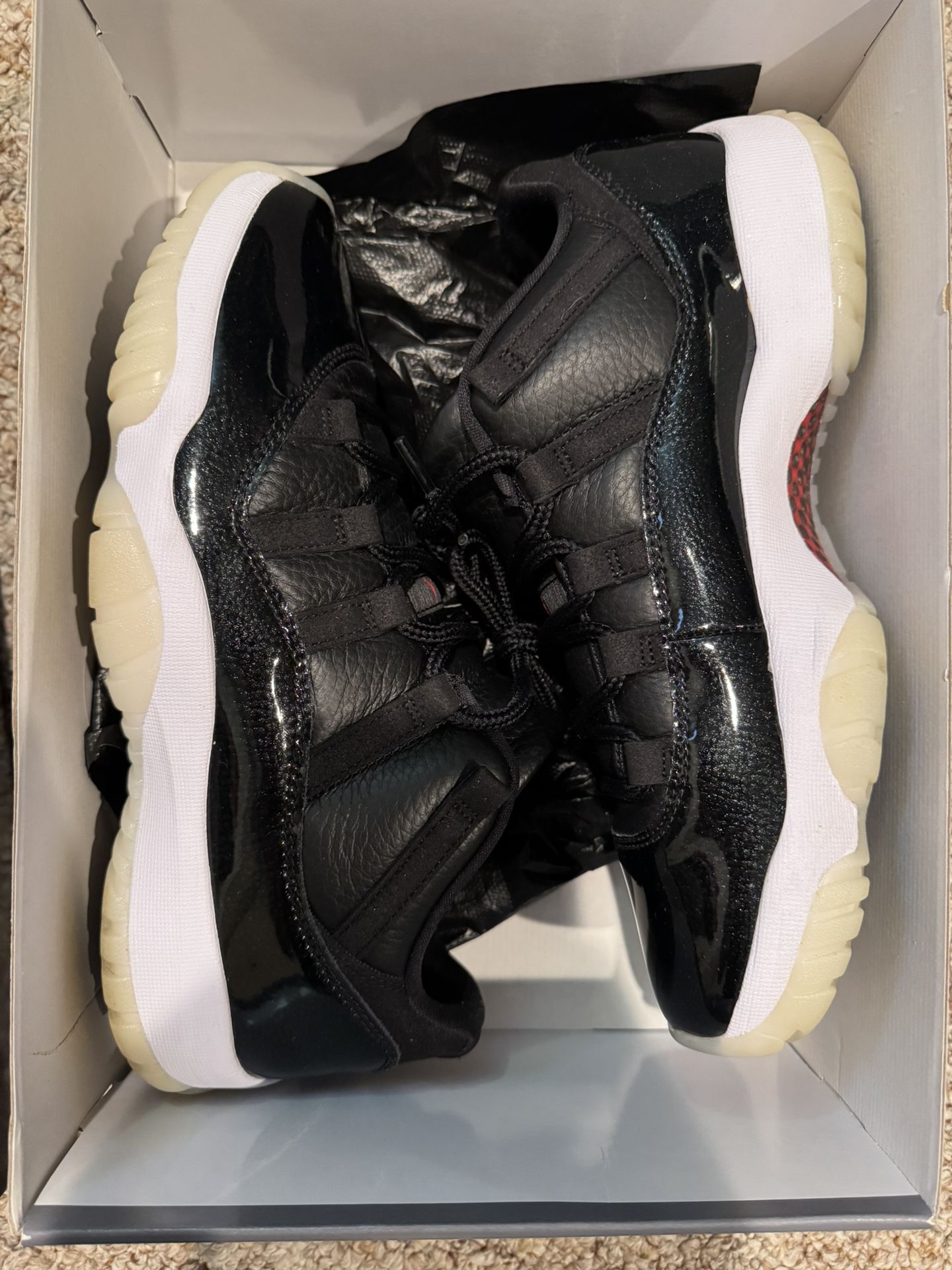 Air Jordan 11 Retro Low “72-10” Size 9.5 Men’s OG ALL