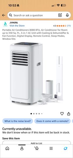 Portable AC unit