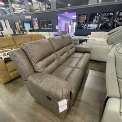 Fossil Manual Reclining Sofa