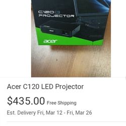 Acer Projector For Laptop C120