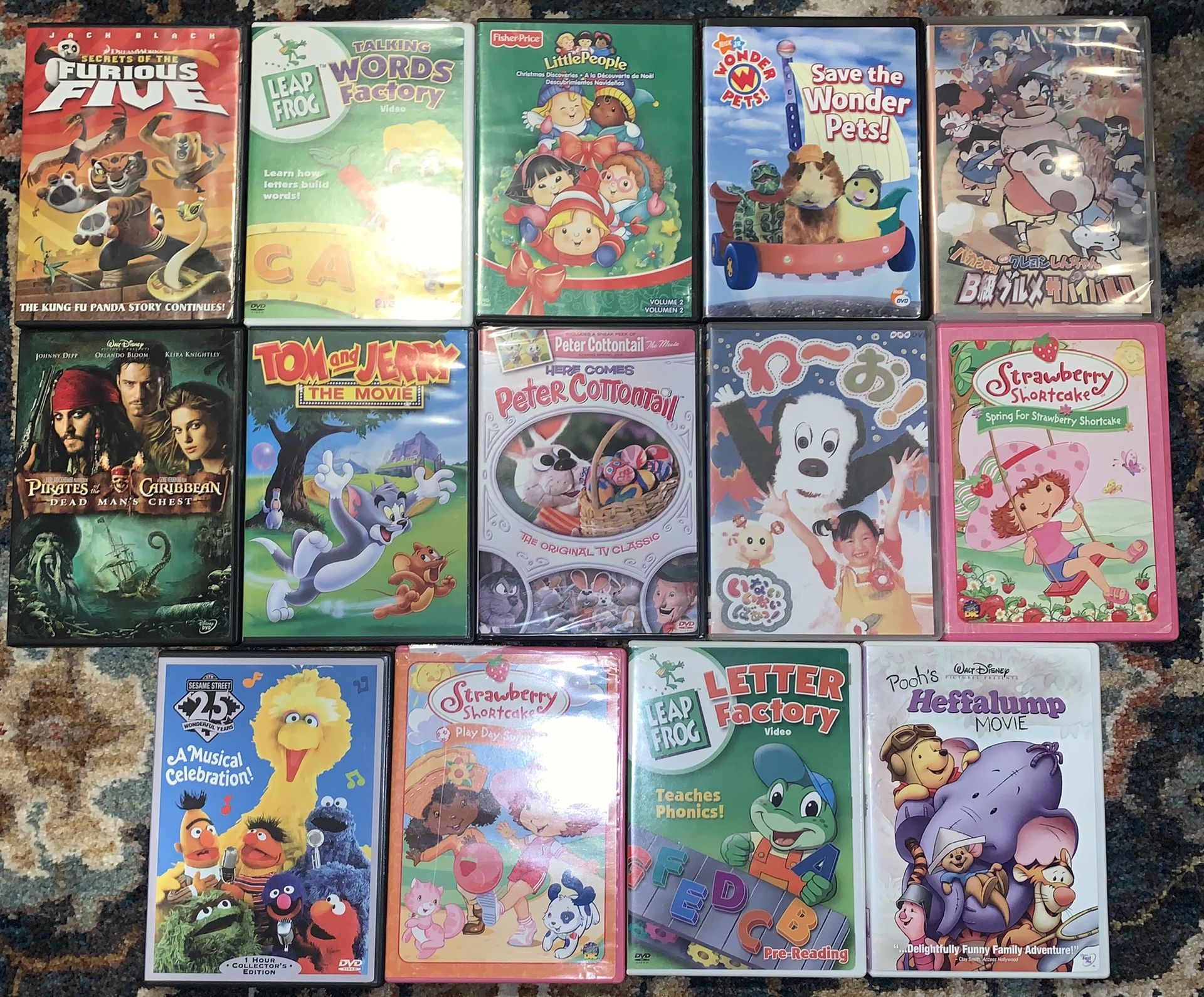 Children’s DVD’s + 2 Japanese Titles