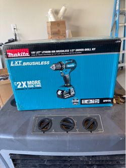 Makita 18V LXT Brushless 1/2” Driver-Drill Kit (XFD131) — NEW, 3.0Ah Battery + Charger + Bag
