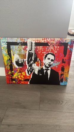 Ari Gold Paintball Canvas