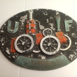 Antique UF Fire Mark
