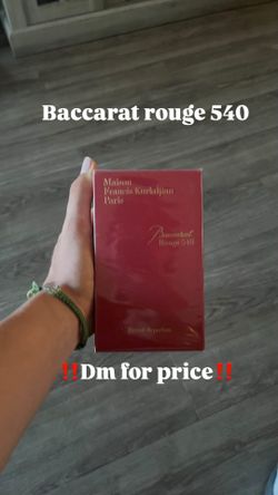 Baccarat rouge 540 cologne