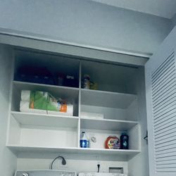 Cabinets Storage Closet Organizer 