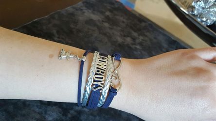 Dallas Cowboys Charm Bracelet