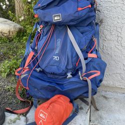 REI CRESTRAIL 70 and LOWA RENEGADE HIKING BOOTS