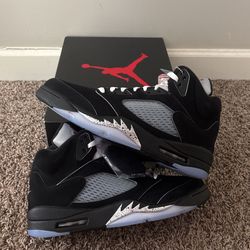 Air Jordan 5 Retro OG “Black Metallic Reimagined” Mens Size 12 DS