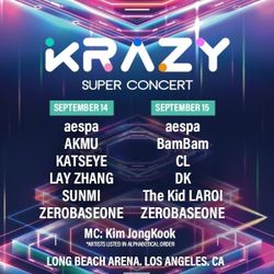 Krazy Super Concert  - Sunday 9/15/24