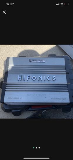 Hifonics amp