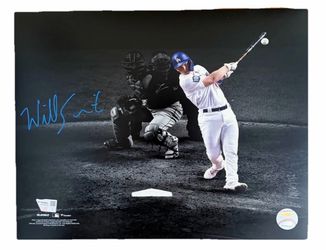 Will Smith Dodgers Signed Autographed 2020 World Series 11x14 Photo Fanatics