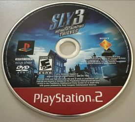 PLAYSTATION 2: Sly 3 HONOR AMONG THIEVES