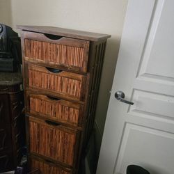 Two 5 Drawer Filing Cabinets