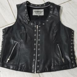 Unik   Lightweight Leather Vest