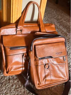 Laptop Briefcase & Messenger Bag Bundle!!