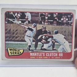 Mickey Mantle Topps Card #134