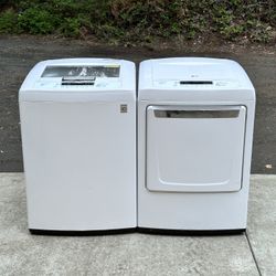 LG Washer And Dryer Set