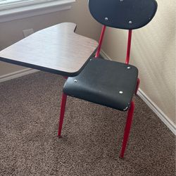 Vintage school desk chair