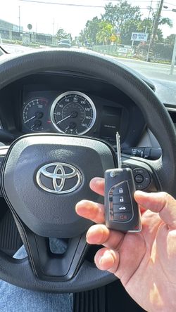 Toyota new key fob Toyota key fob